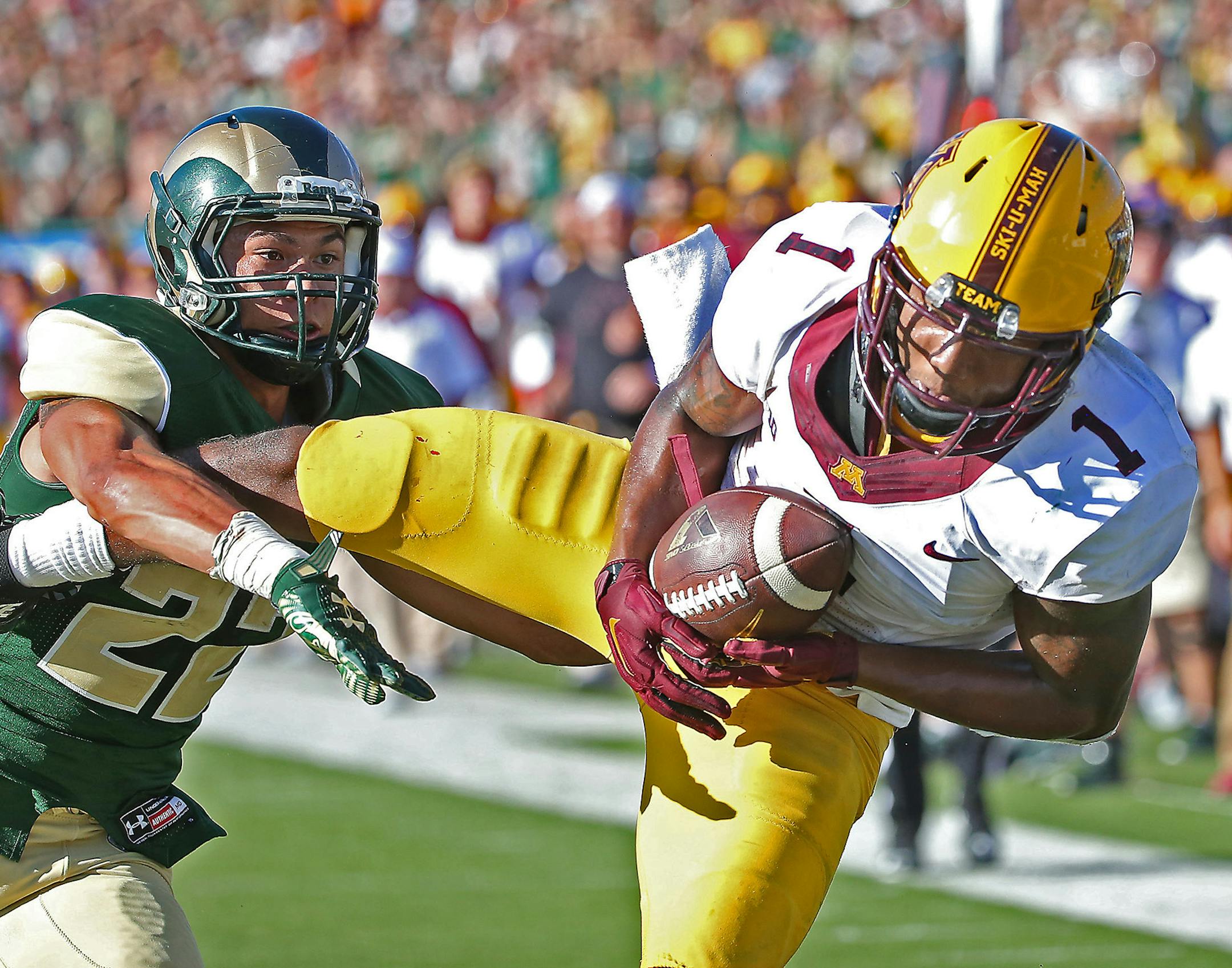 Minnesota wide receiver KJ Maye