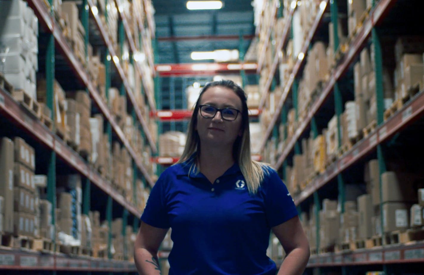 Salina Julin is a warehouse supervisor at Graco. Source: Trades-hub.com