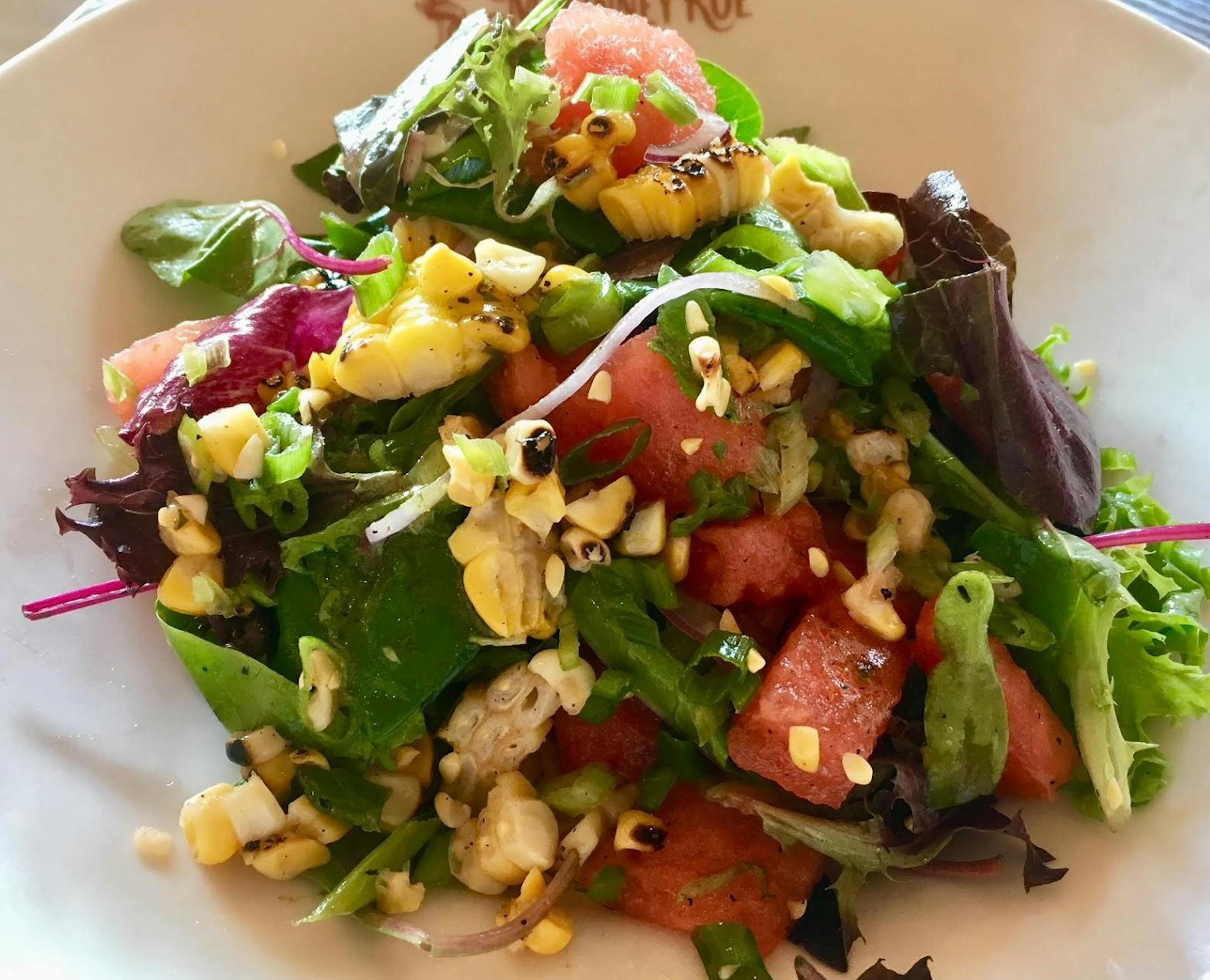 Shrimp and corn salsa ceviche at McKinney Roe.