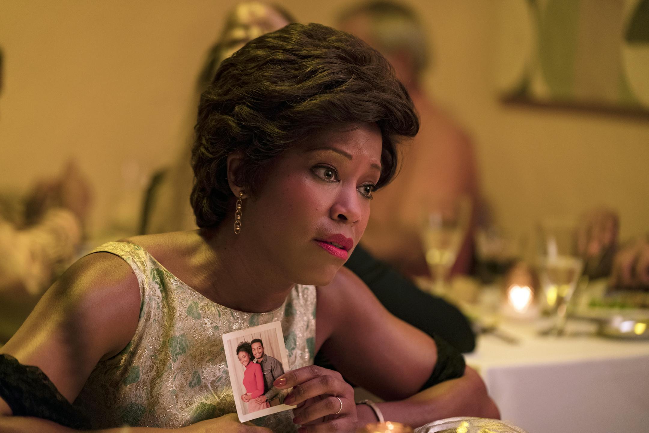 This image released by Annapurna Pictures shows Regina King in a scene from "If Beale Street Could Talk." On Tuesday, Jan. 22, 2019, King was nominated for an Oscar for best supporting actress for her role in the film. The 91st Academy Awards will be held on Feb. 24. (Tatum Mangus/Annapurna Pictures via AP)