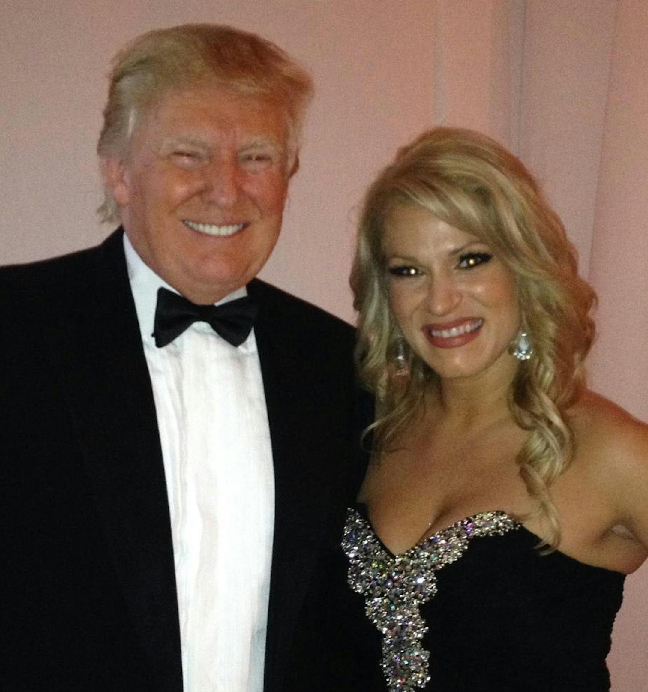 Donald Trump and Maria Stukey