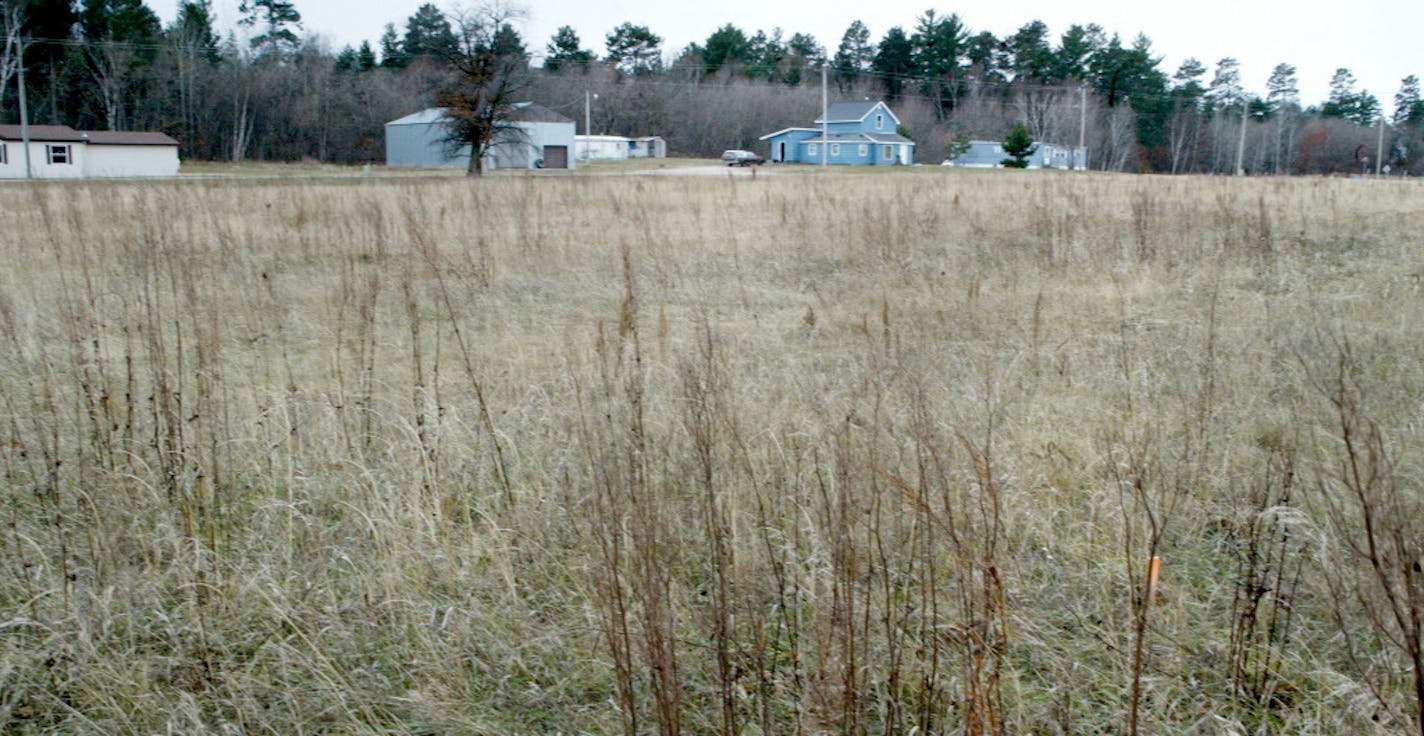 Contaminated land in Cass Lake held homes and a ball field.