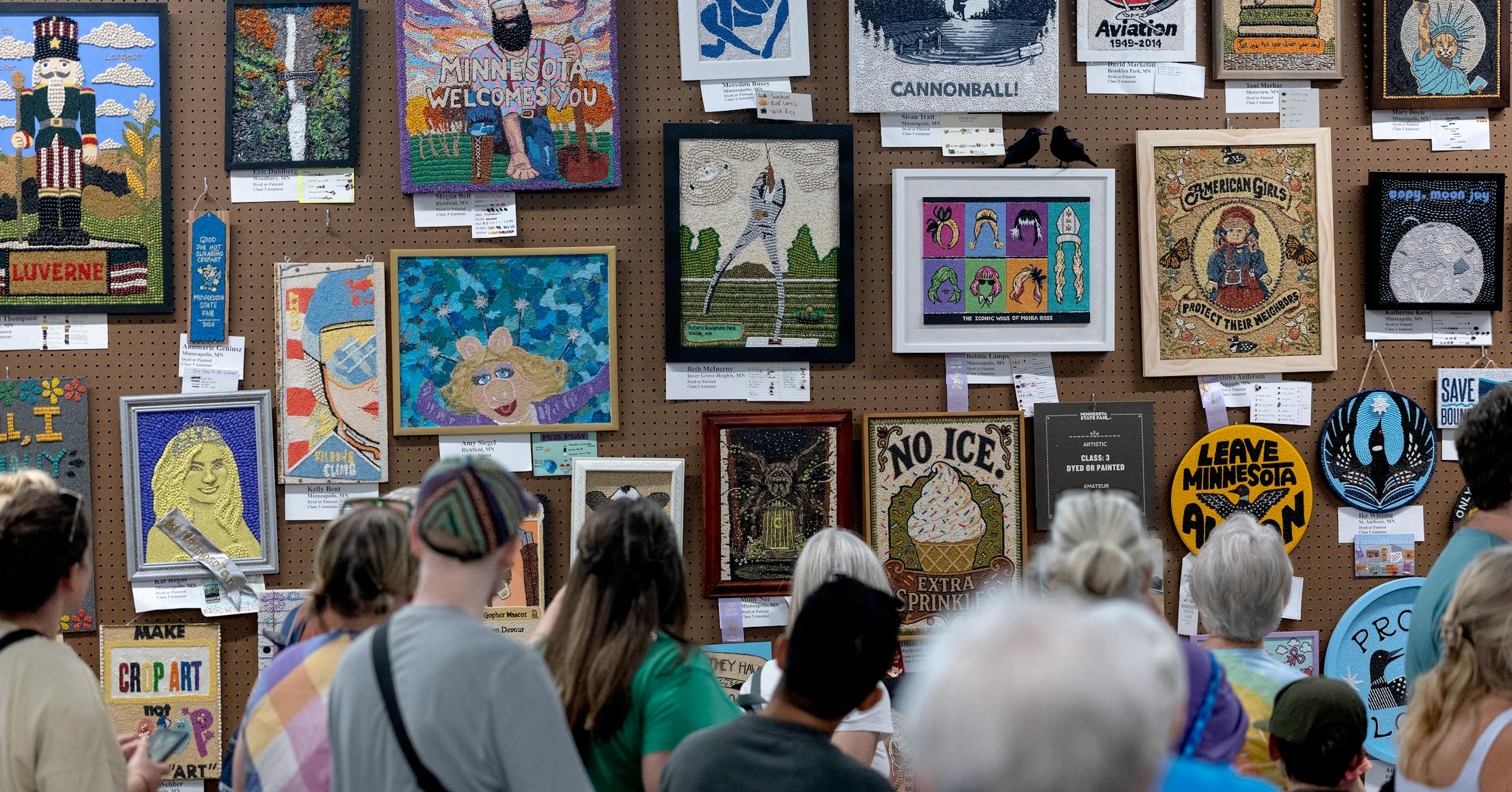 Top 10 crop artworks at the 2026 Minnesota State Fair