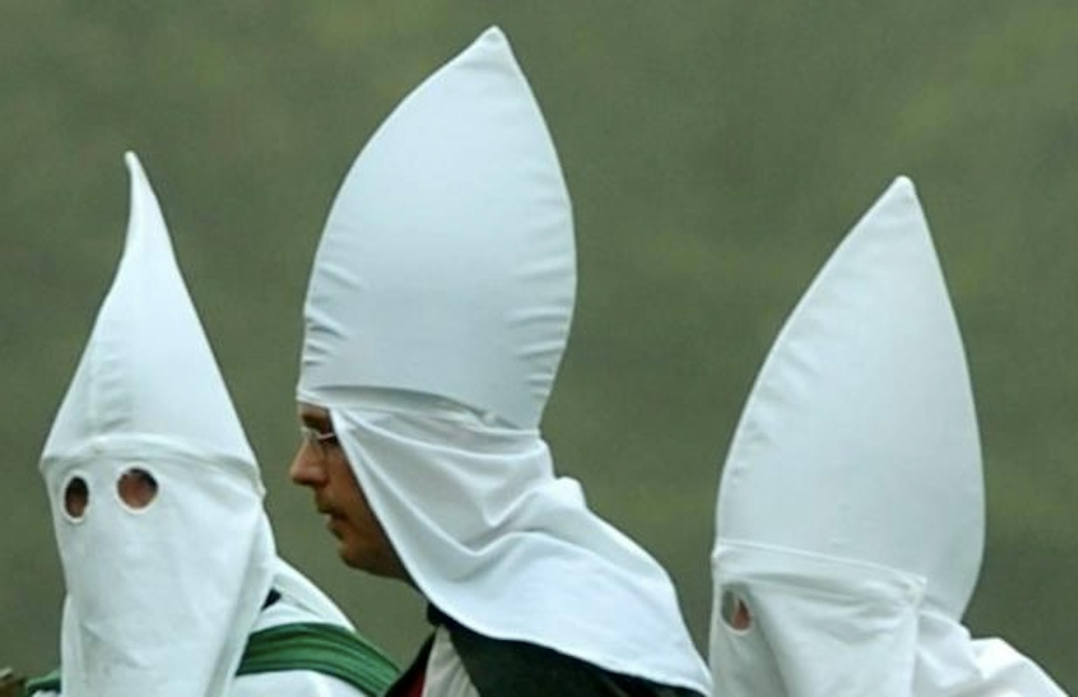Members of the Ku Klux Klan (KKK).