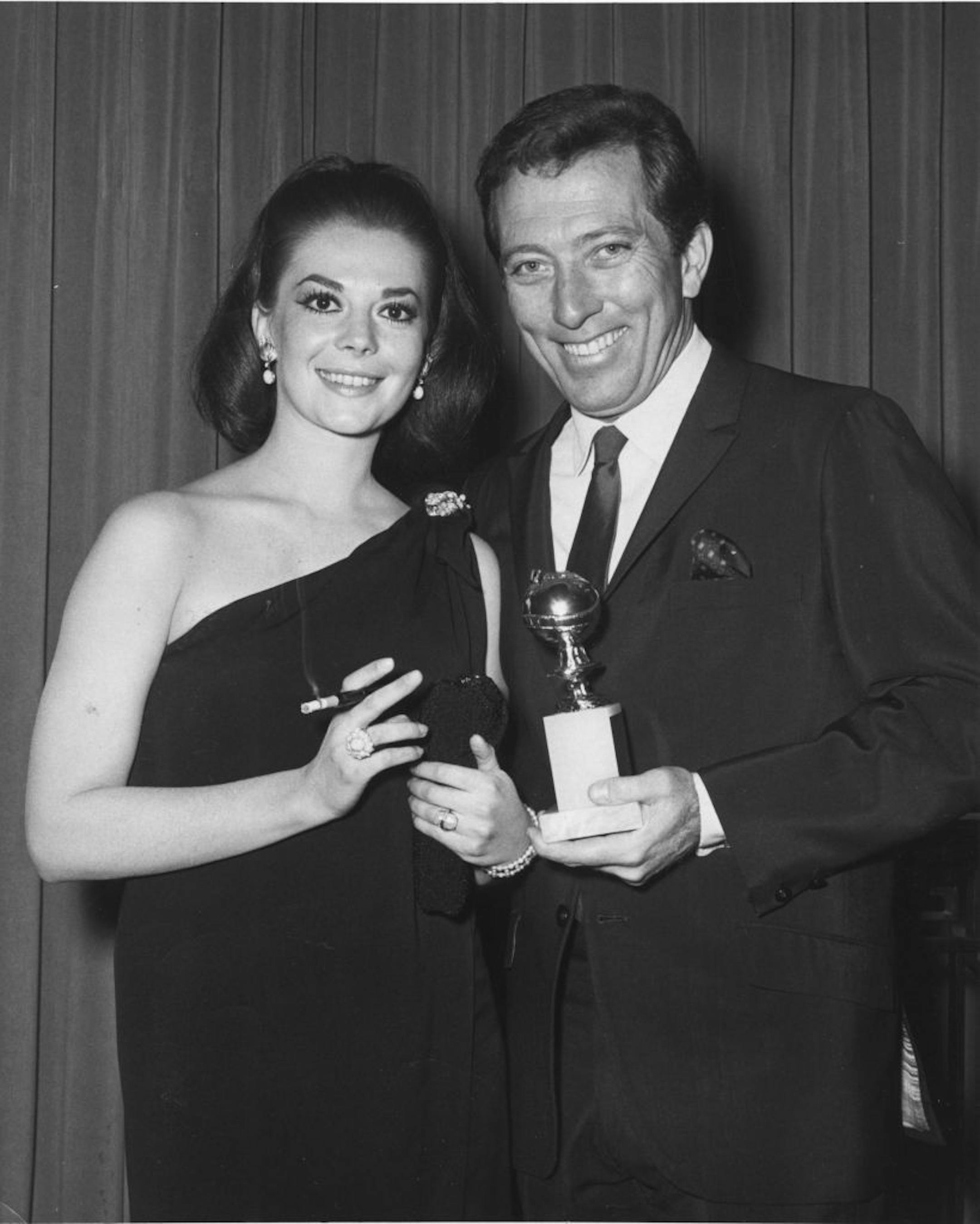 Natalie Wood and Andy Williams
