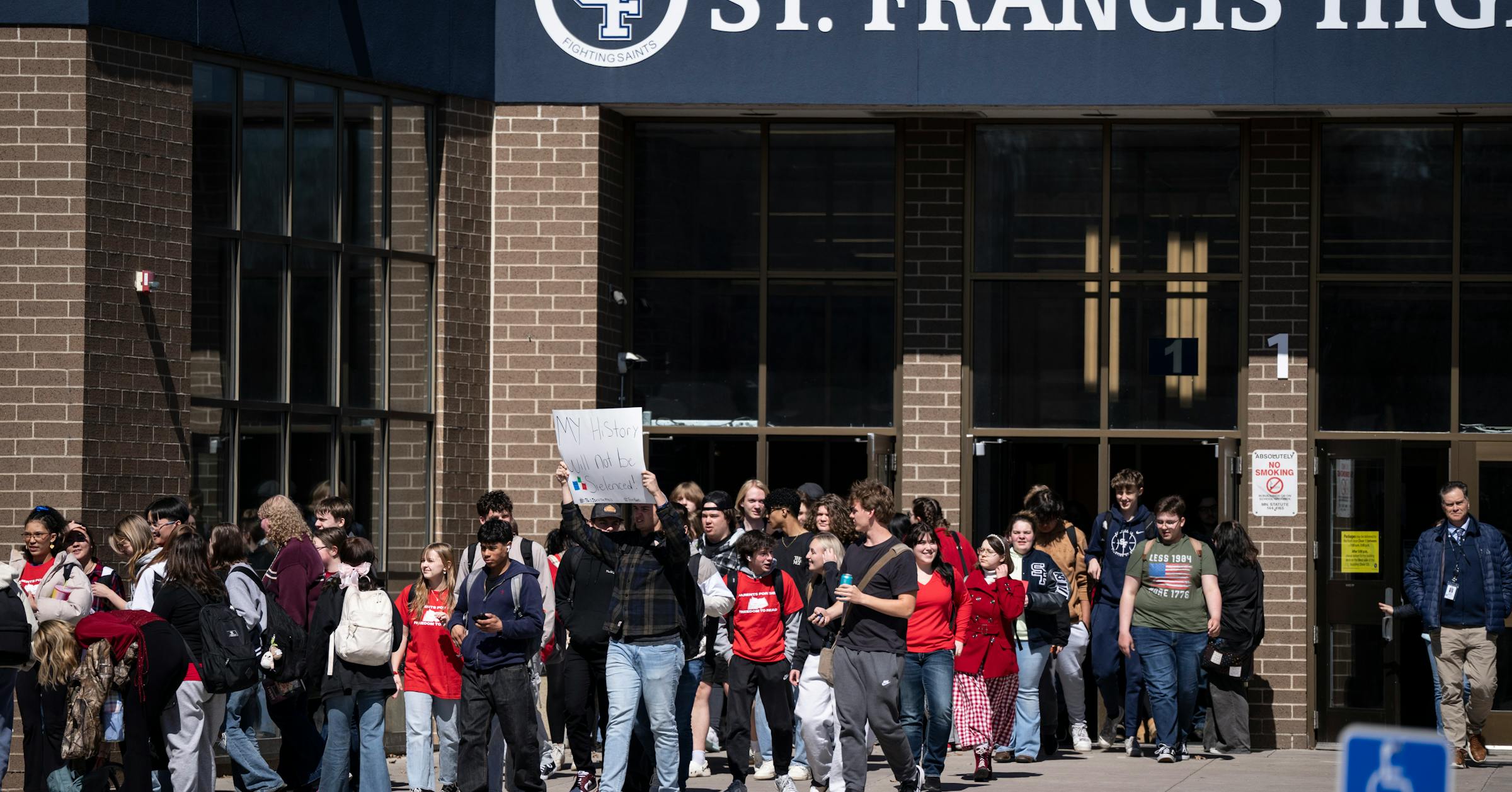 St. Francis schools sued over controversial book ban policy