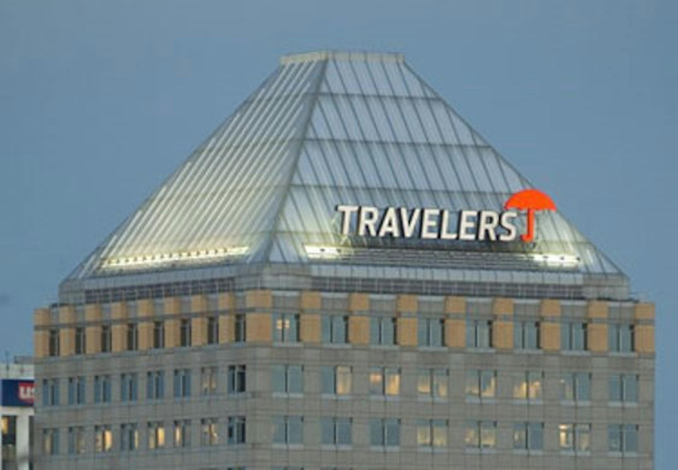 Travelers Companies building in St. Paul.