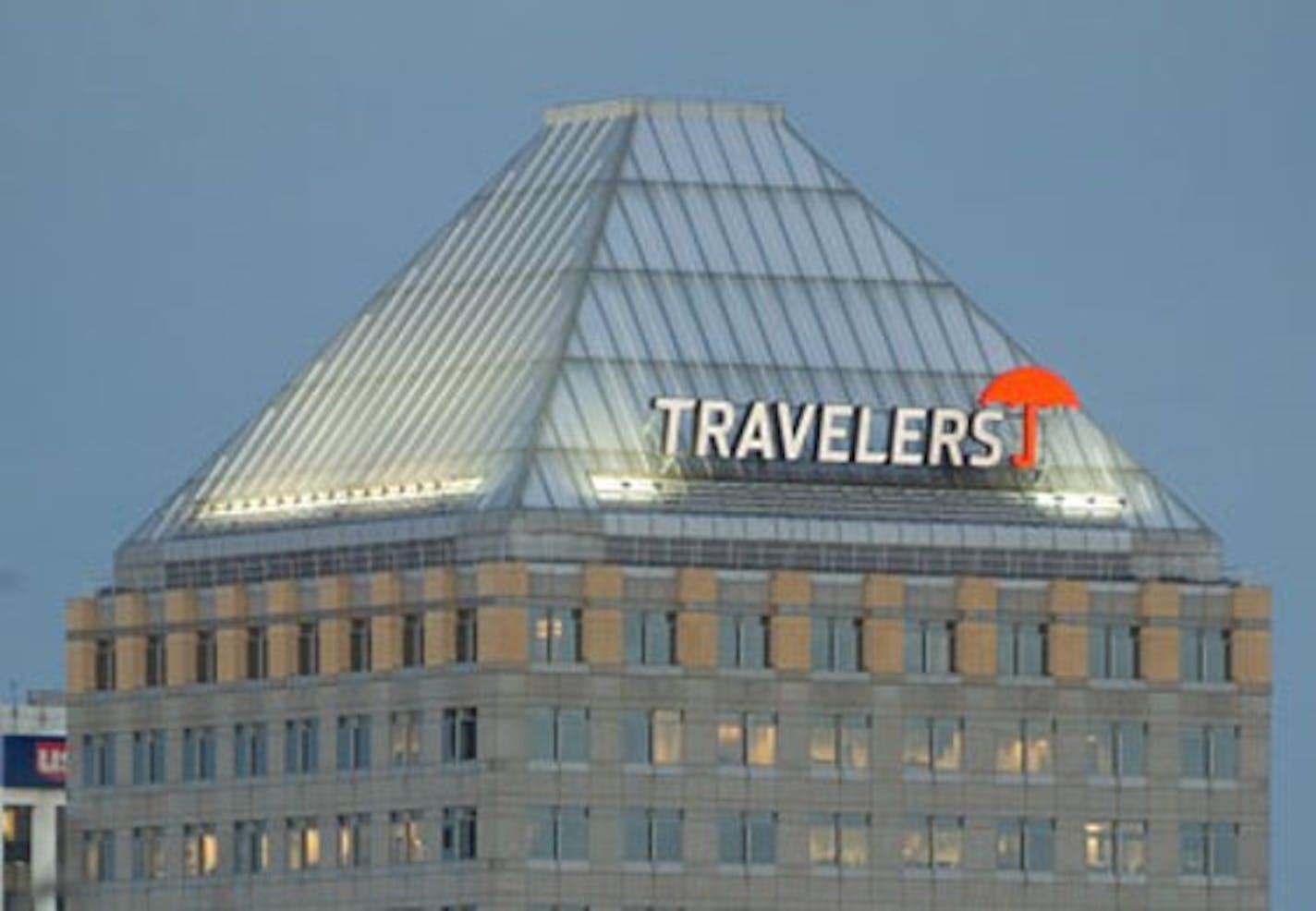 Travelers Companies building in St. Paul.