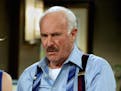 FILE - Dabney Coleman appears on the set of "Courting Alex" at Warner Bros. studios in Burbank, Calif., on Jan. 25, 2006. Coleman, the mustachioed cha