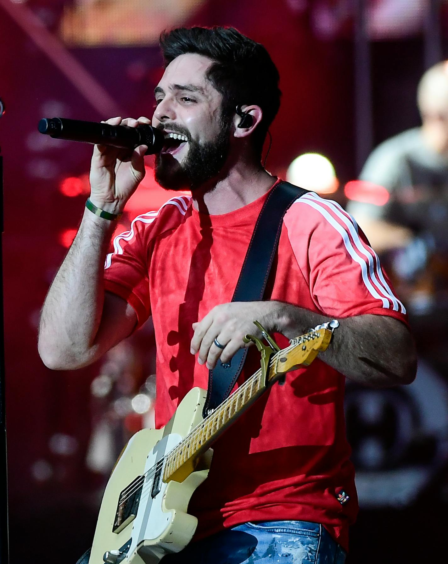 Thomas Rhett opened for Kenny Chesney at US Bank Stadium in 2018.