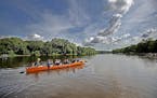 The Secretary of the Interior Sally Jewell joined Wilderness Inquiry and members of the nonprofit Outdoor Afro on a canoe ride along the Mississippi t