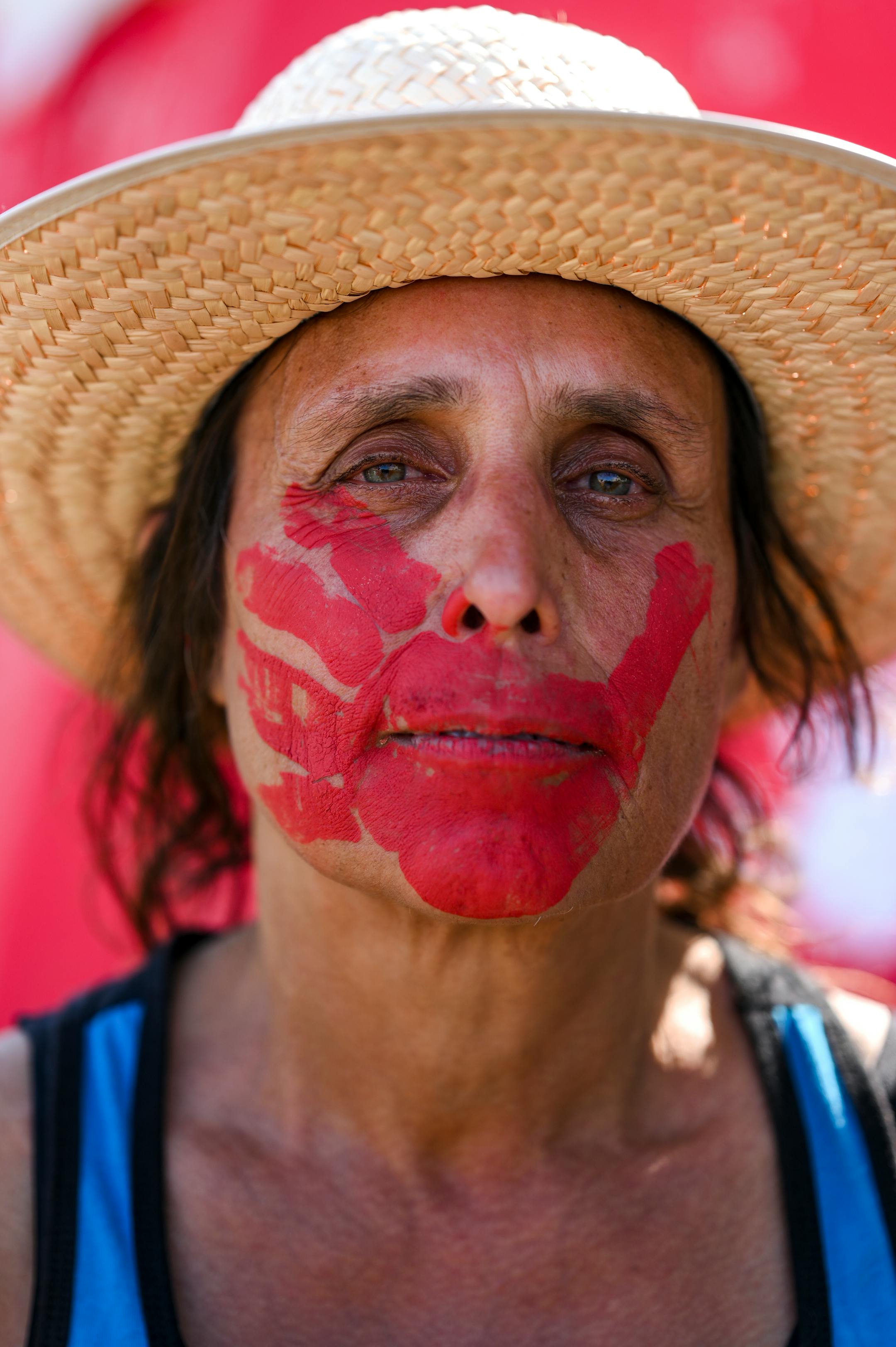 Winona LaDuke stood for a portrait Wednesday afternoon.