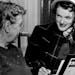 March 30, 1950 Census Taking Practice Run -- Census Enumerator Margaret Crahan, 3633 Third avenue S., at right, questions Mrs. Minnie Tinberg 3438 Nic