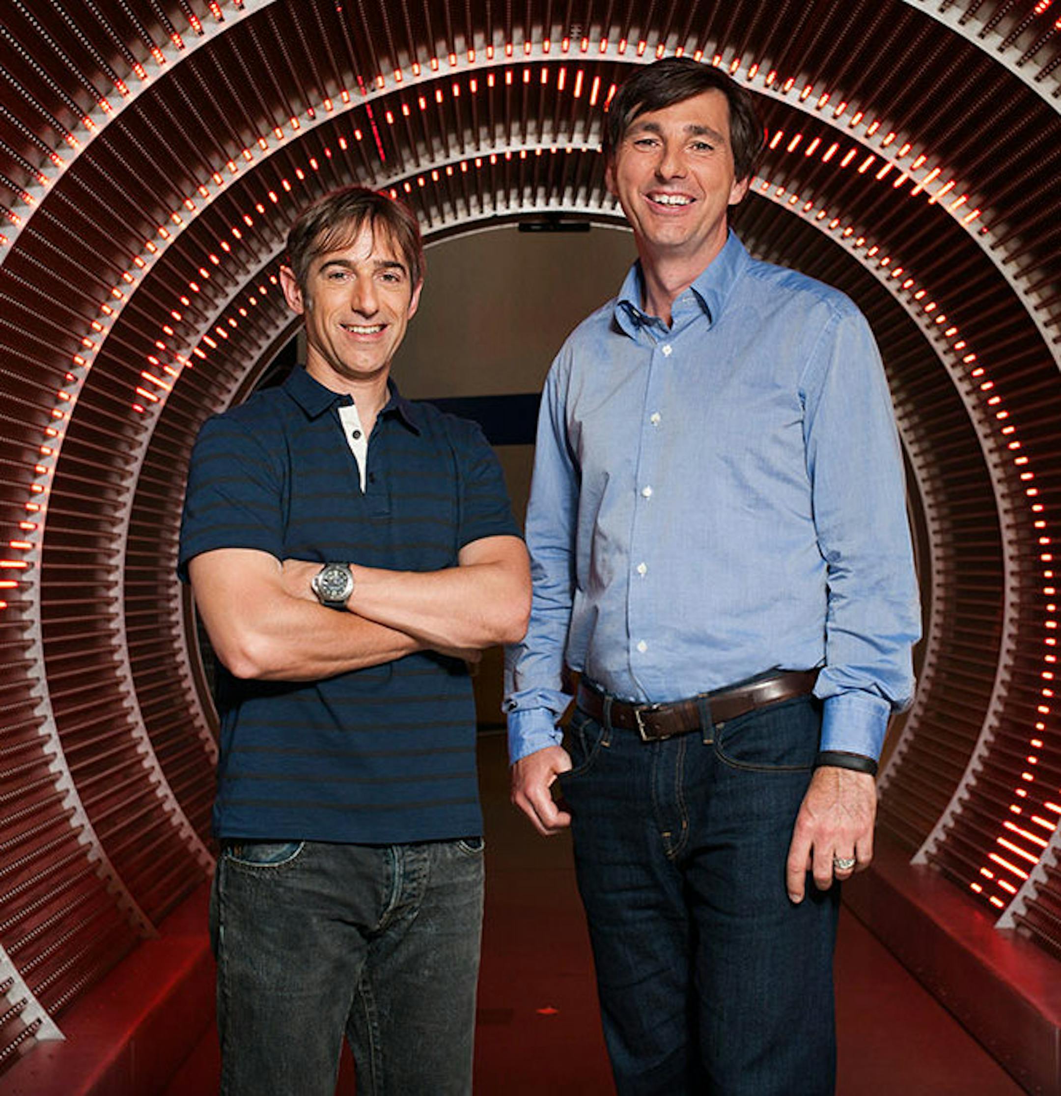 This undated photo provided by GlobeNewswire shows Zynga's new CEO Don Mattrick, right, with Zynga's founding CEO Mark Pincus. Zynga's CEO, Mark Pincus, is stepping down to be replaced by Don Mattrick, the head of Microsoft's Xbox business, Zynga announced Monday, July 1, 2013. (AP Photo/GlobeNewswire) ORG XMIT: MIN2013070514225620