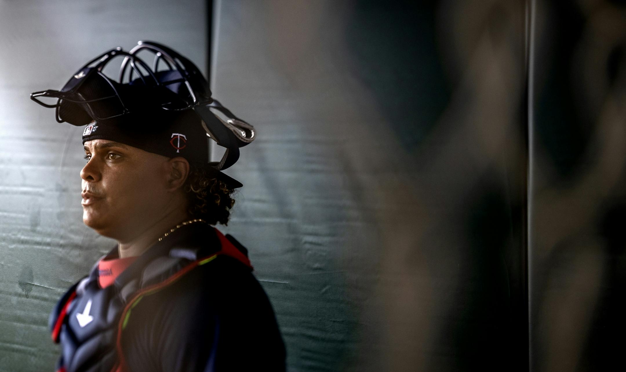 Minnesota Twins catcher Willians Astudillo during practice on Friday in Fort Myers.