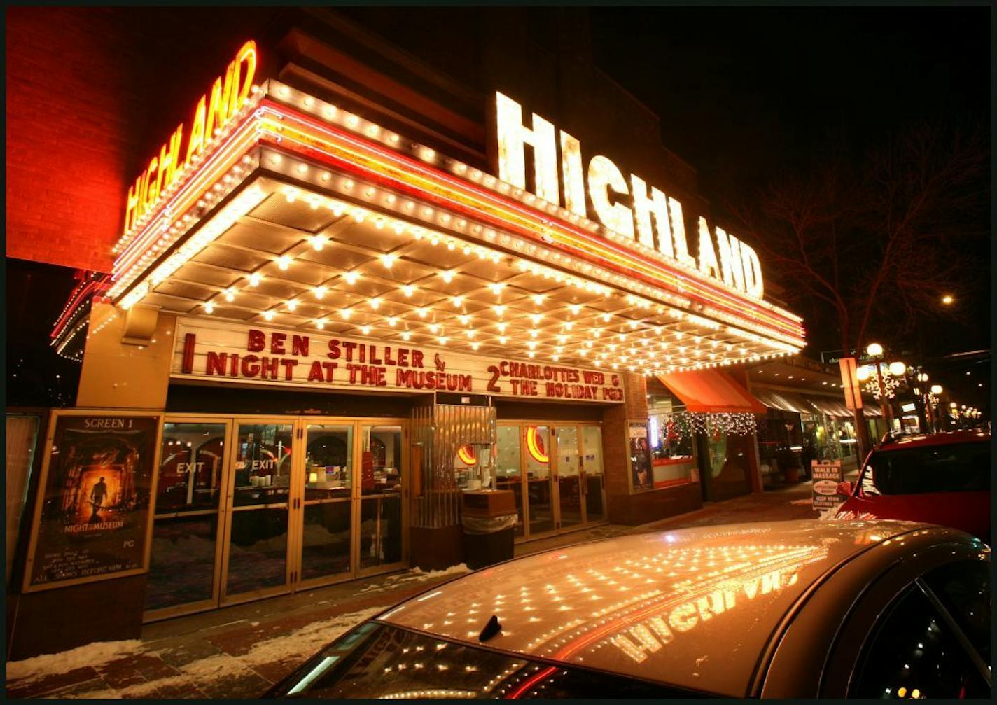 TOM WALLACE ¥ twallace@startribune.com 0201.#108523movies The best theaters in the city are and what makes the old-school, city theaters unique. The Highland Theater, 760 Cleveland Ave. S., St. Paul, MN.