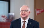 Gov. Tim Walz delivered his third State of the State address Sunday from his old classroom at Mankato West High School.