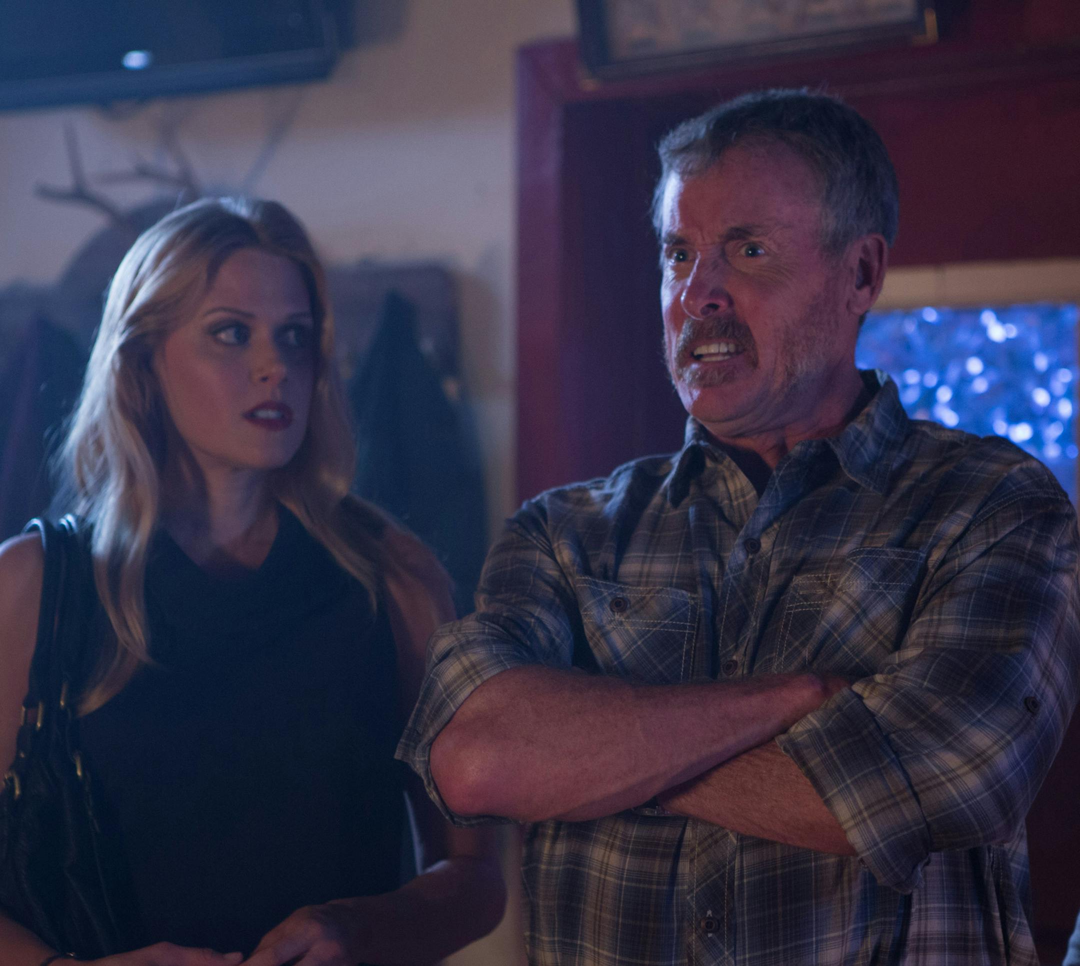Janet Varney, John C. McGinley, Deborah Baker in "Stan Against Evil"
credit: Kim Simms/IFC