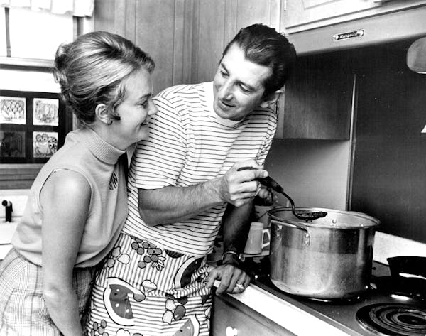 Billy and Gretchen Martin at home in 1969.