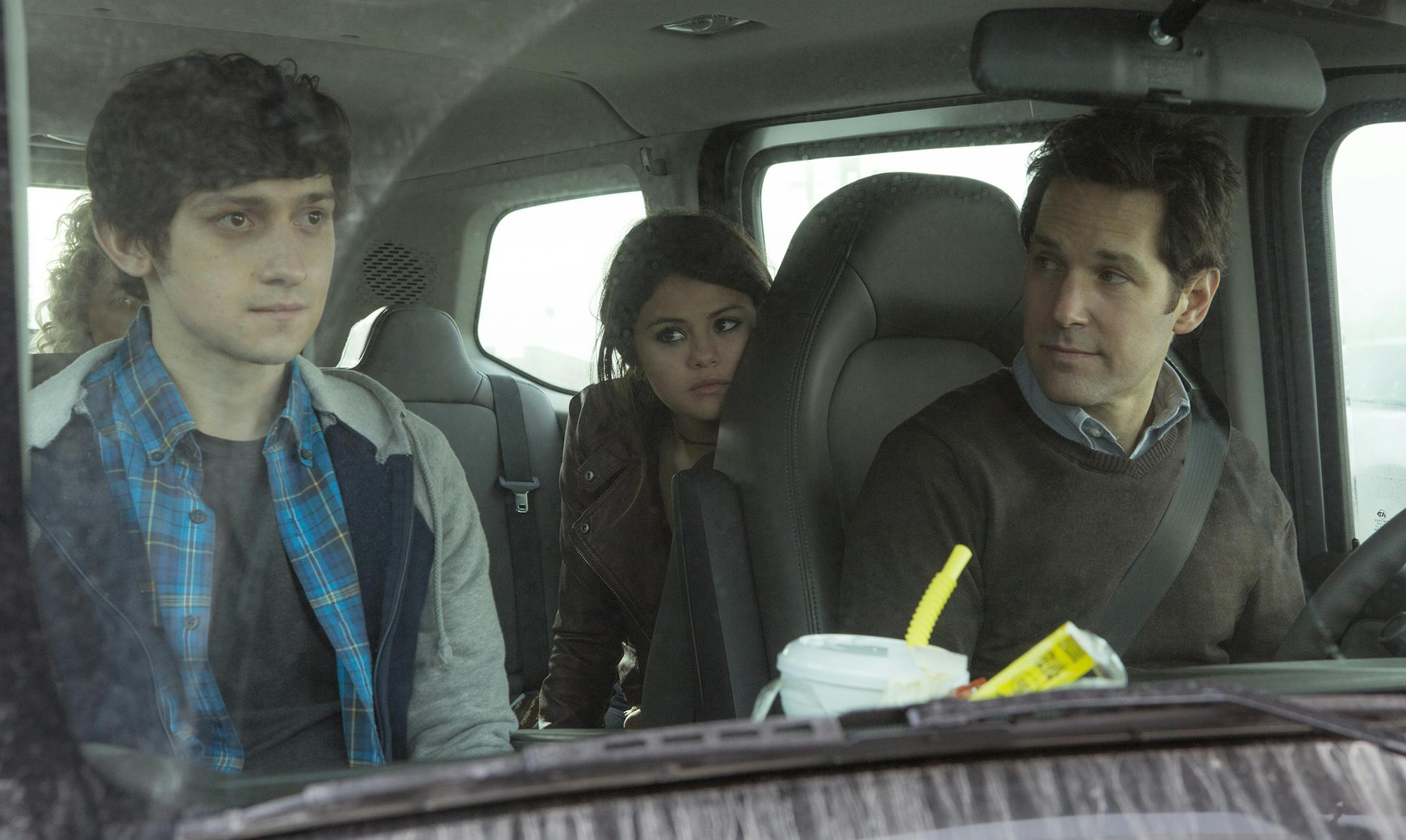 Annette Brown/Netflix Craig Roberts, Selena Gomez and Paul Rudd in "The Fundamentals of Caring."