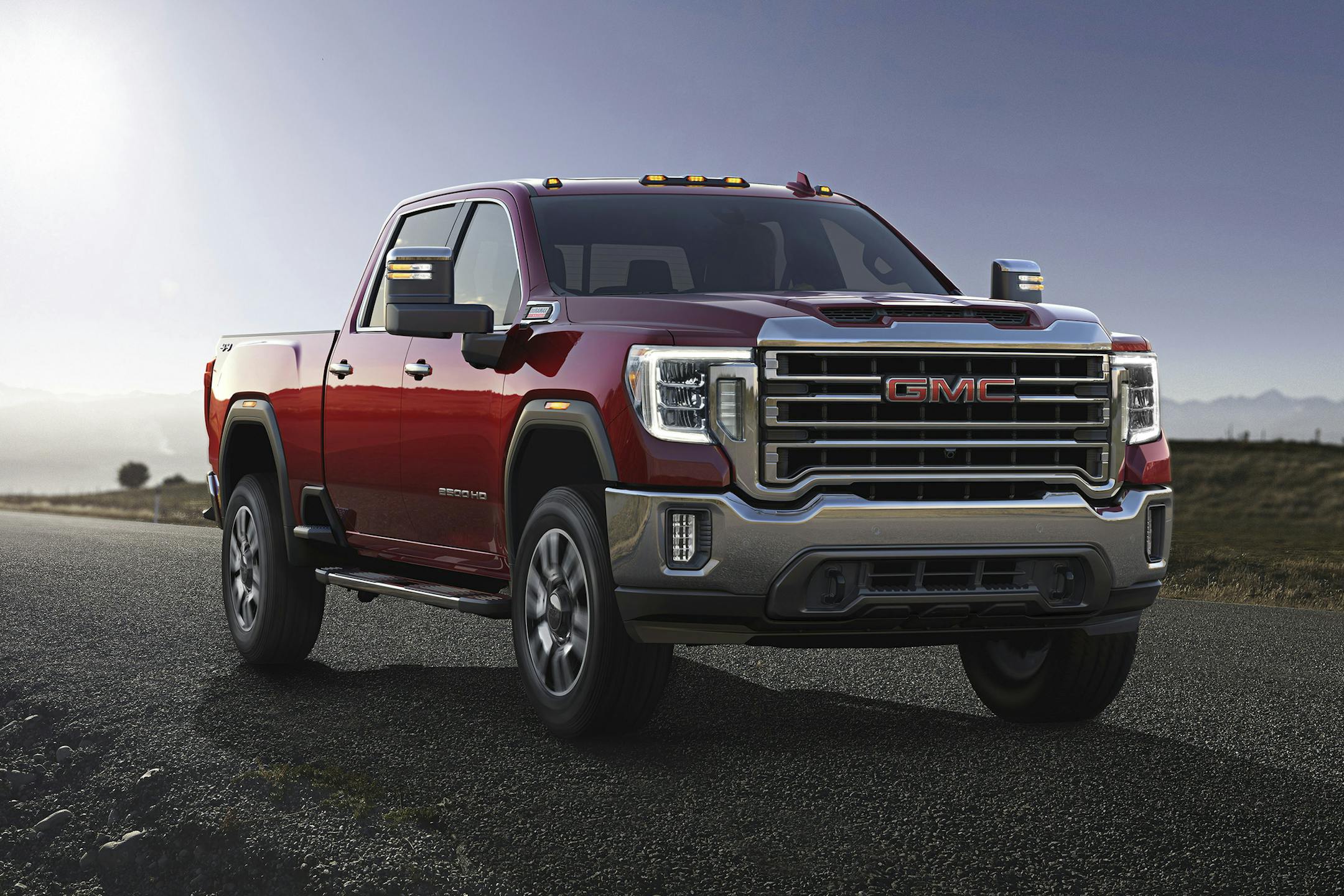 Shown is the 2020 GMC Sierra HD. Minnesota is the national leader in light truck sales. (Provided by General Motors via AP)