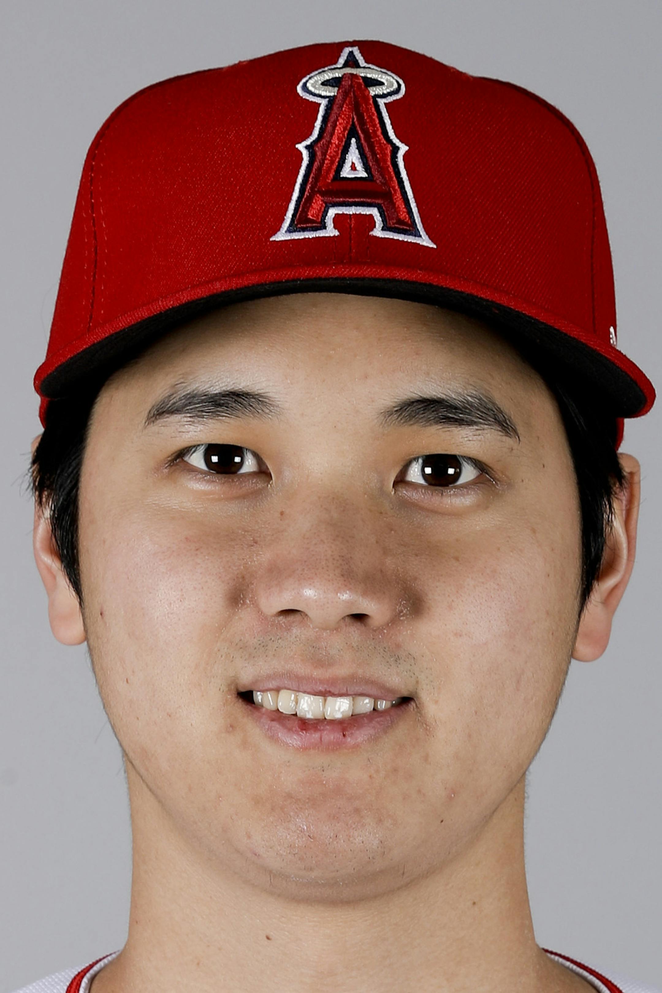 This is a 2019 photo of Shohei Ohtani of the Los Angeles Angels. This image reflects the 2019 active roster as of Tuesday, Feb. 19, 2019, when this image was taken. (AP Photo/Chris Carlson) ORG XMIT: AZCC421