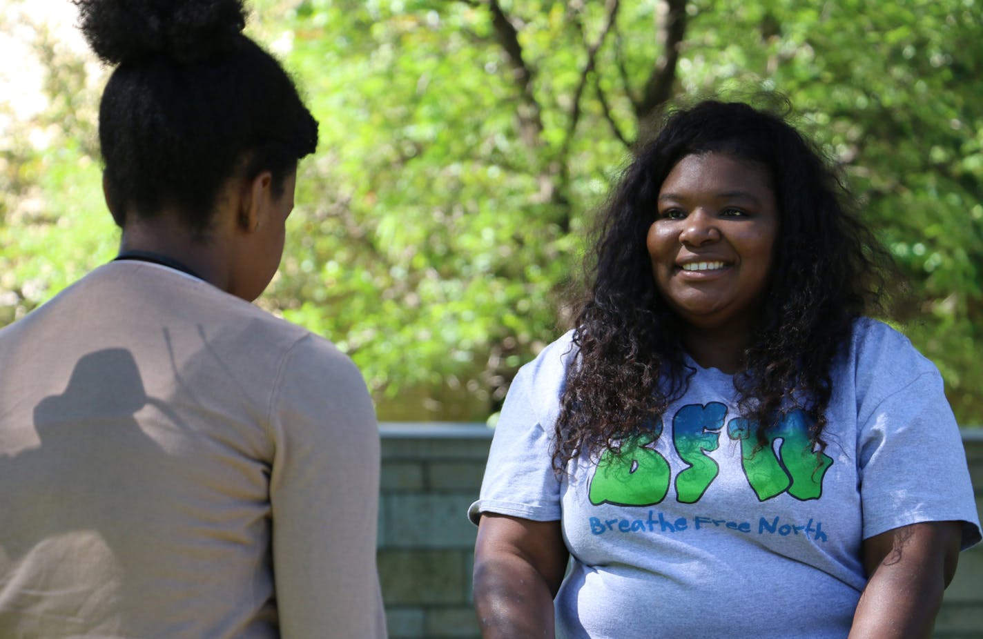 LaTrisha Vetaw works with NorthPoint Health and Wellness to reverse the effects of tobacco use among youth and in minority communities. According to Truth Initiative, 54 percent of current smokers in high school and 48.4 percent of current smokers in middle school smoked menthols.