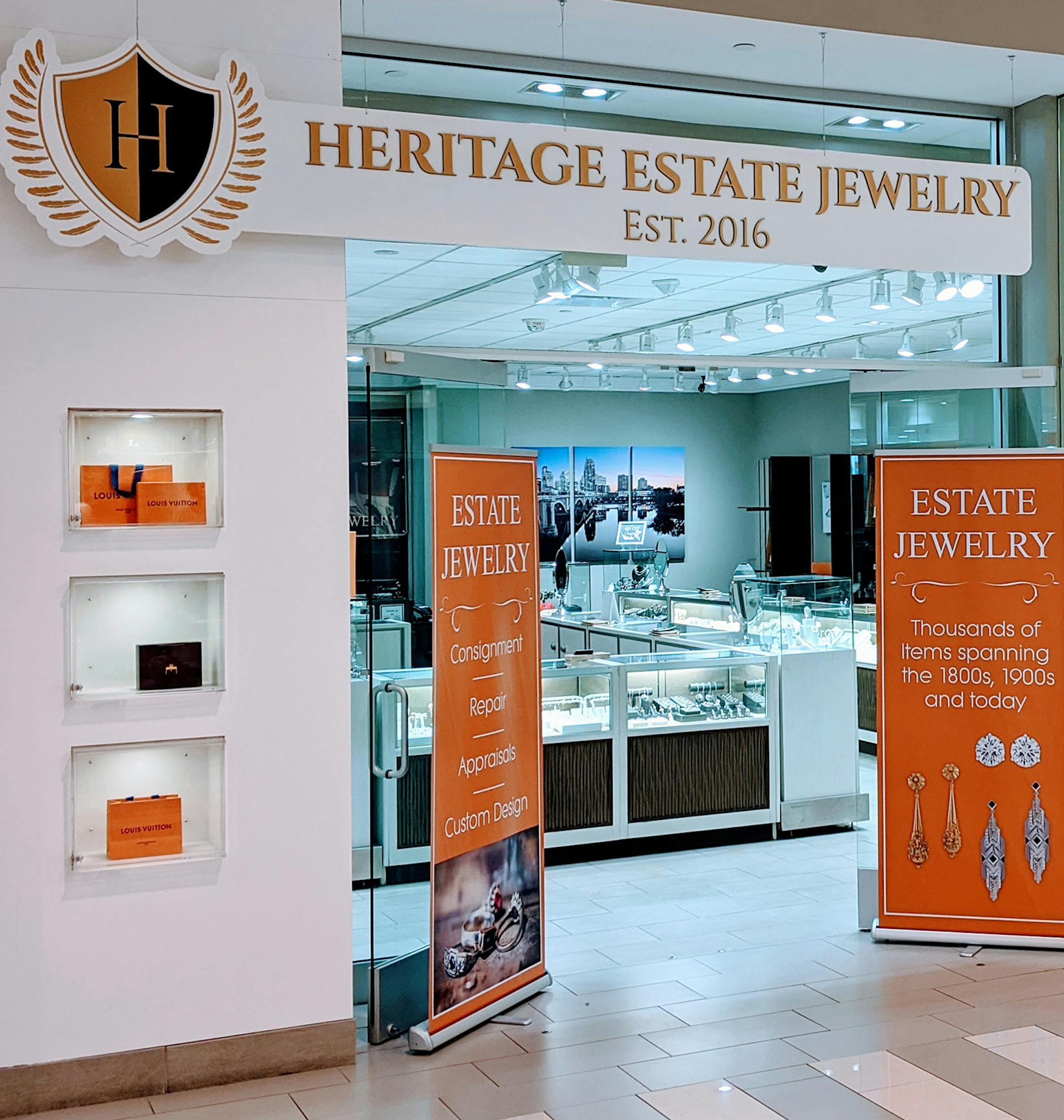 Credit: Provided by Heritage Estate Jewelry
Heritage Estate Jewelry at the Mall of America sells antique and vintage jewelry.
