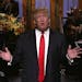 Donald Trump appeared on "Saturday Night Live" on Nov. 7.