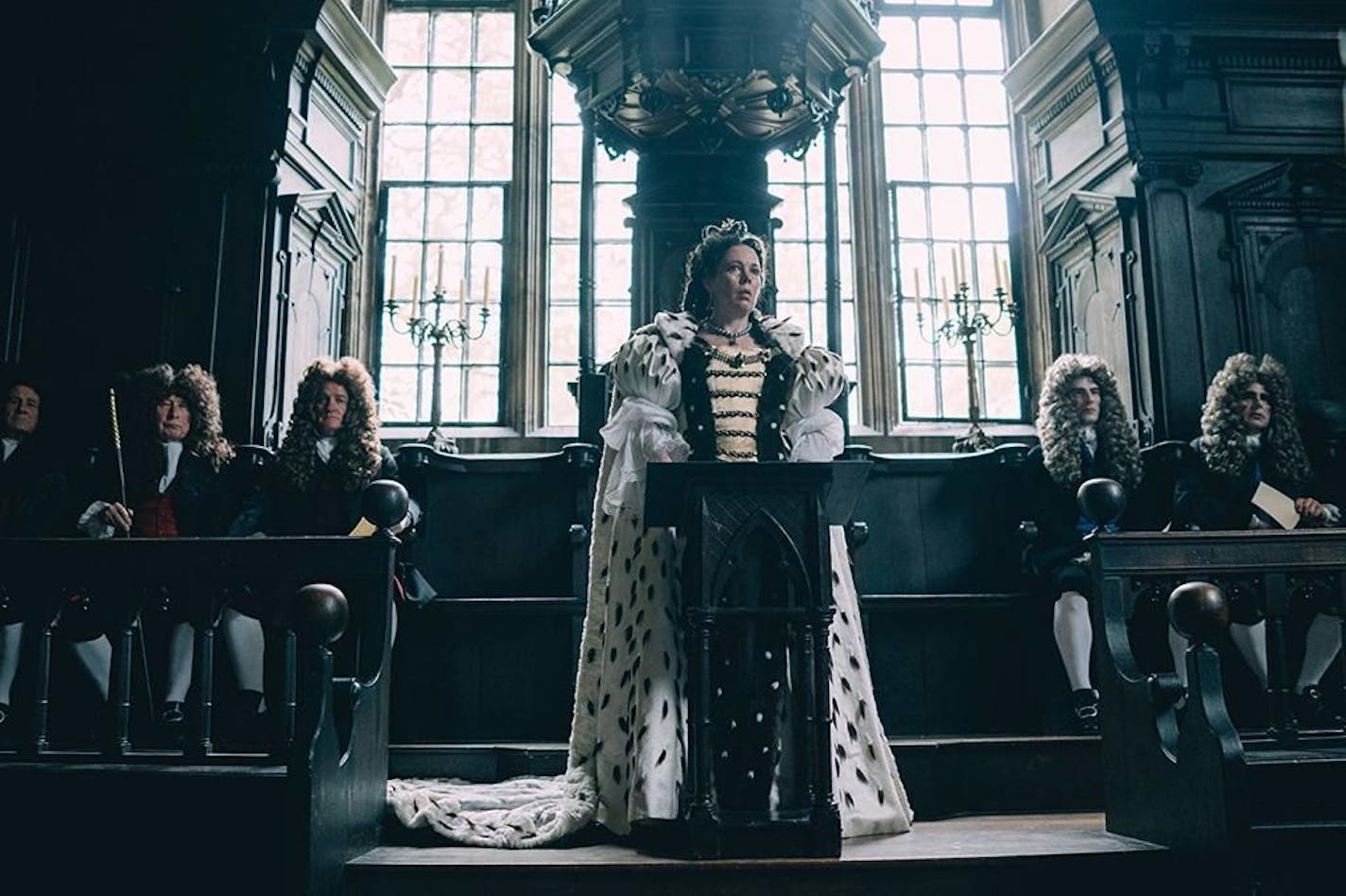 Image still from "The Favourite."