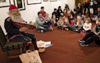Children were read traditional Swedish holiday tales by a Tomte, a mythical elf-like creature. ] Mark Vancleave - mark.vancleave@startribune.com * Fam