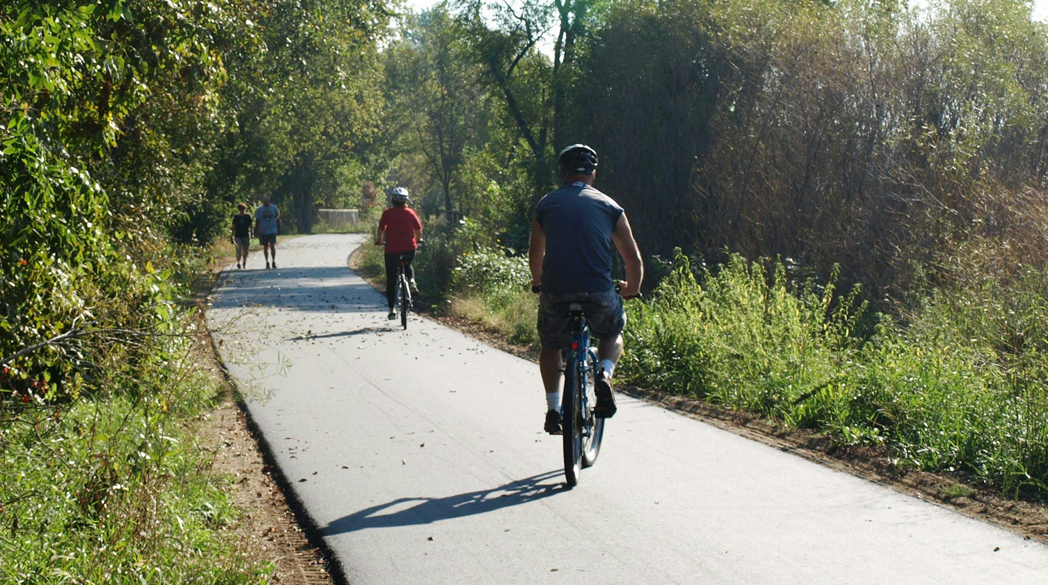 Luce Line State Trail segment of 19 miles was recently paved.