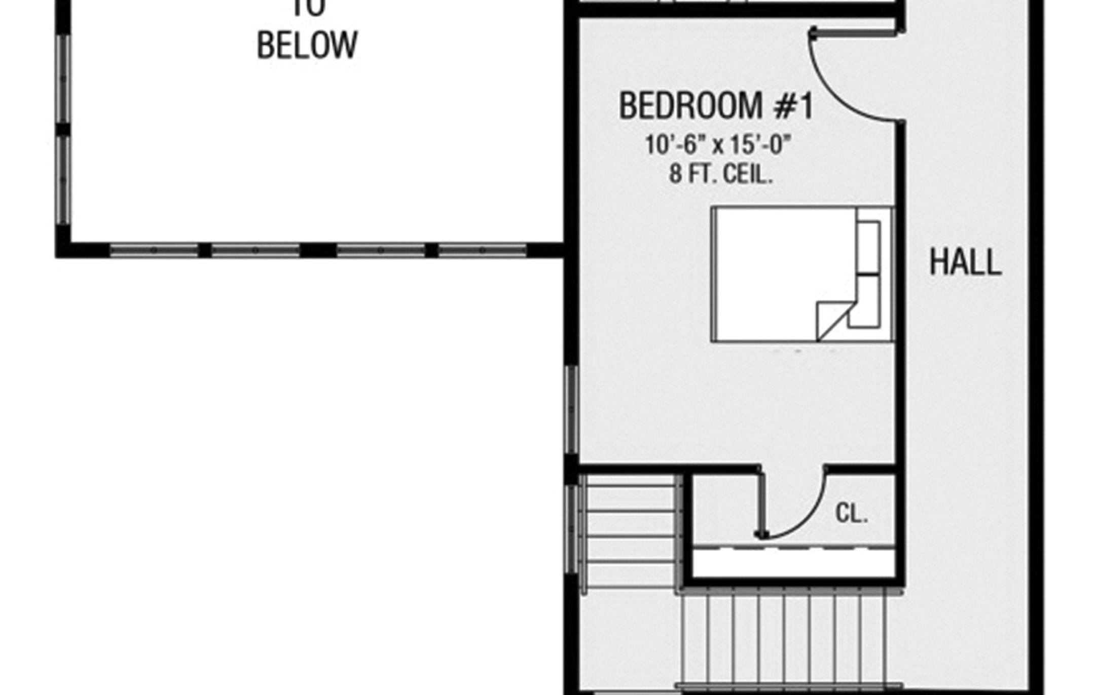Home plan: Clean lines create curb appeal for this modern farmhouse.