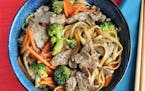 Had enough of the turkey?&#x2009;Try some beef lo mein.