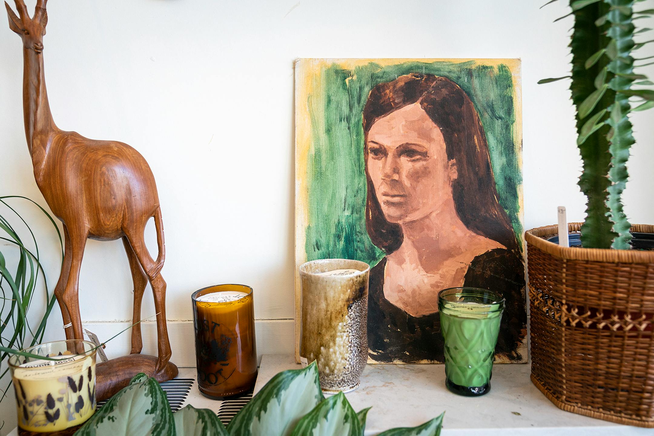 Carousel + Folk a shop for curated vintage goods, gifts and plants, in Minneapolis.