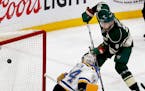 Wild center Mikko Koivu (9) was back on the ice Tuesday, as GM Chuck Fletcher said Koivu's two-year, $11 million contract extension was good for both 