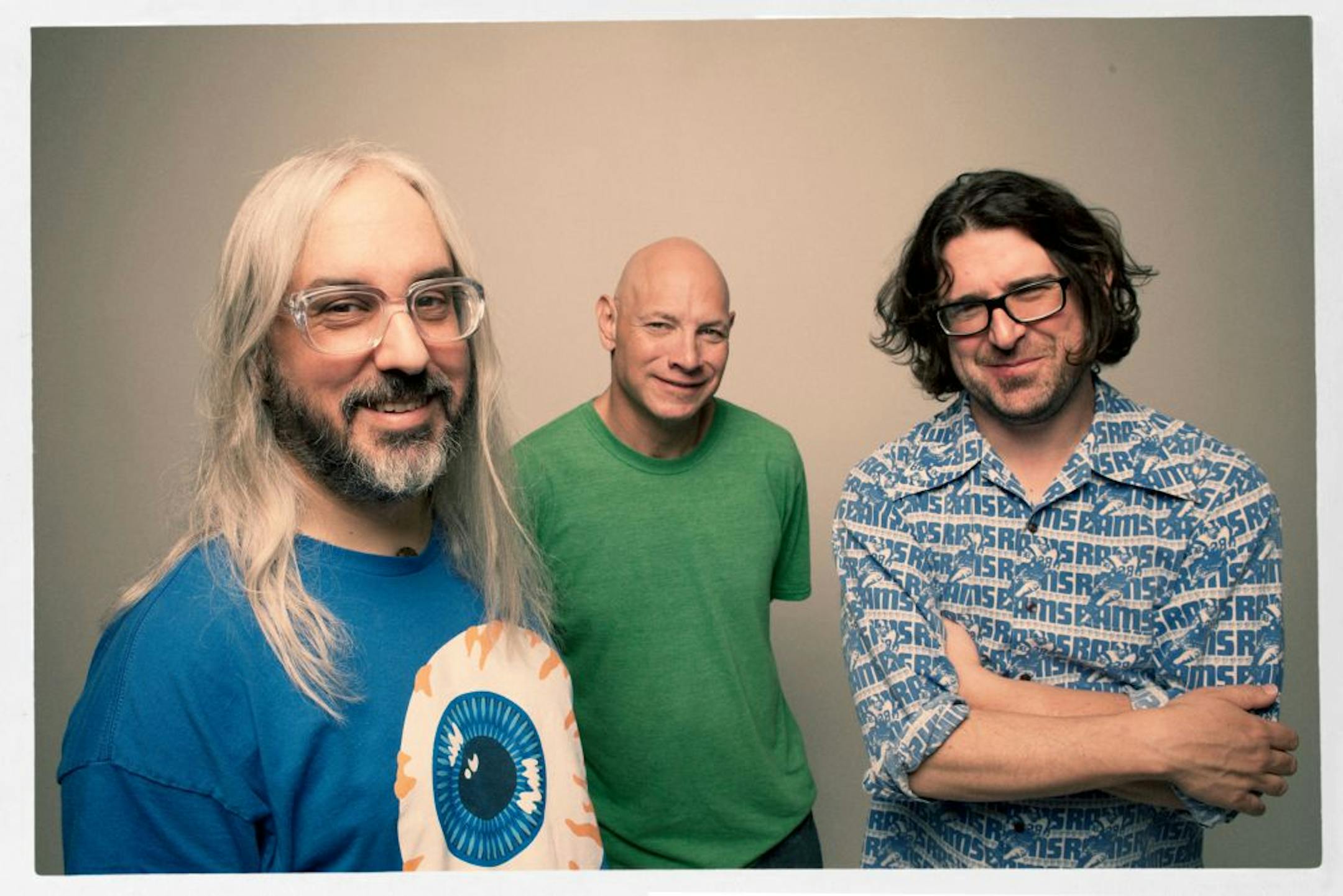 Photo by Brantley Gutierrez; Publicity photo of Dinosaur Jr.