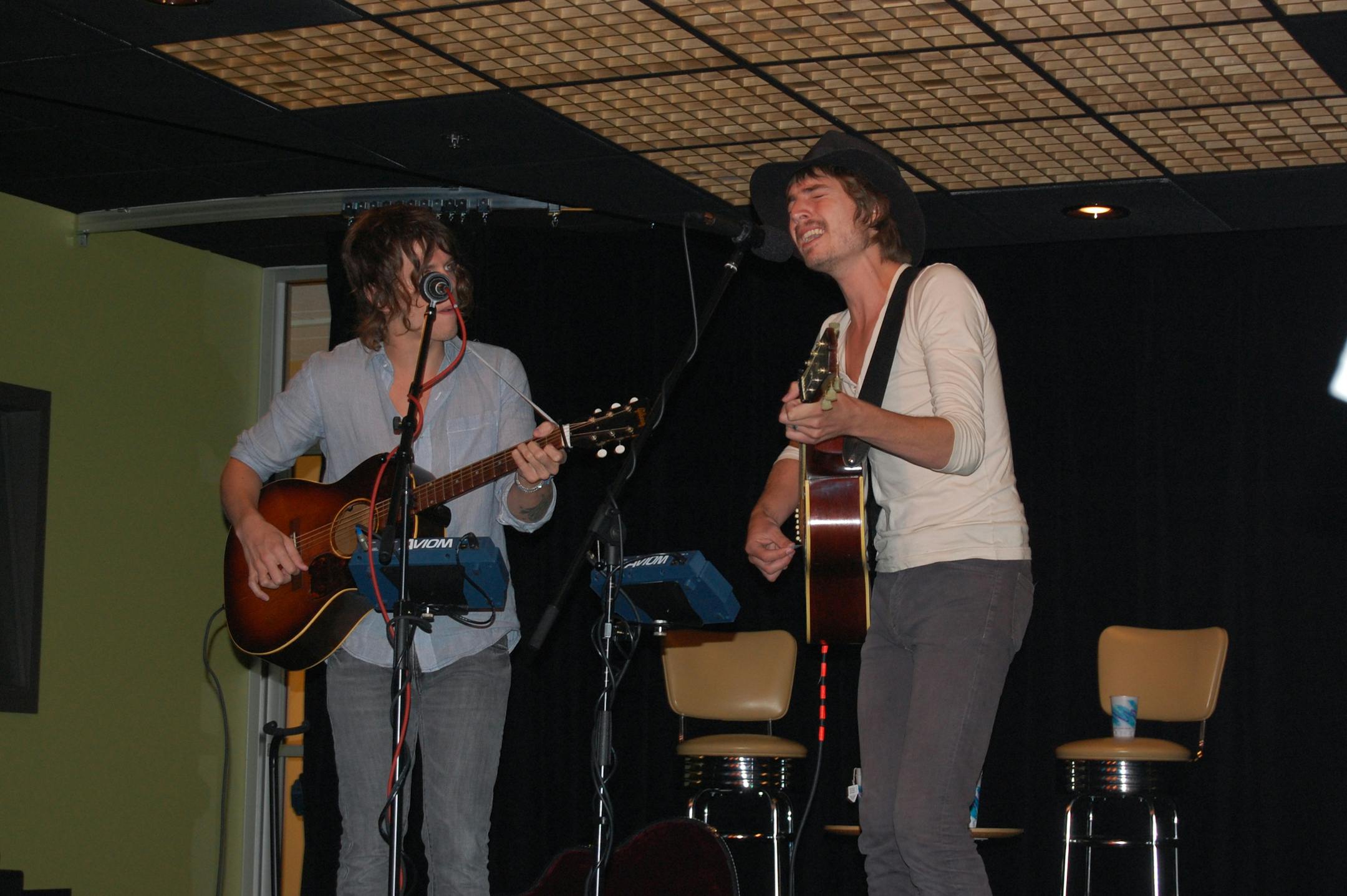 Provided by Cities 97: Augustana Chris Sachtleben (left), Dan Layus