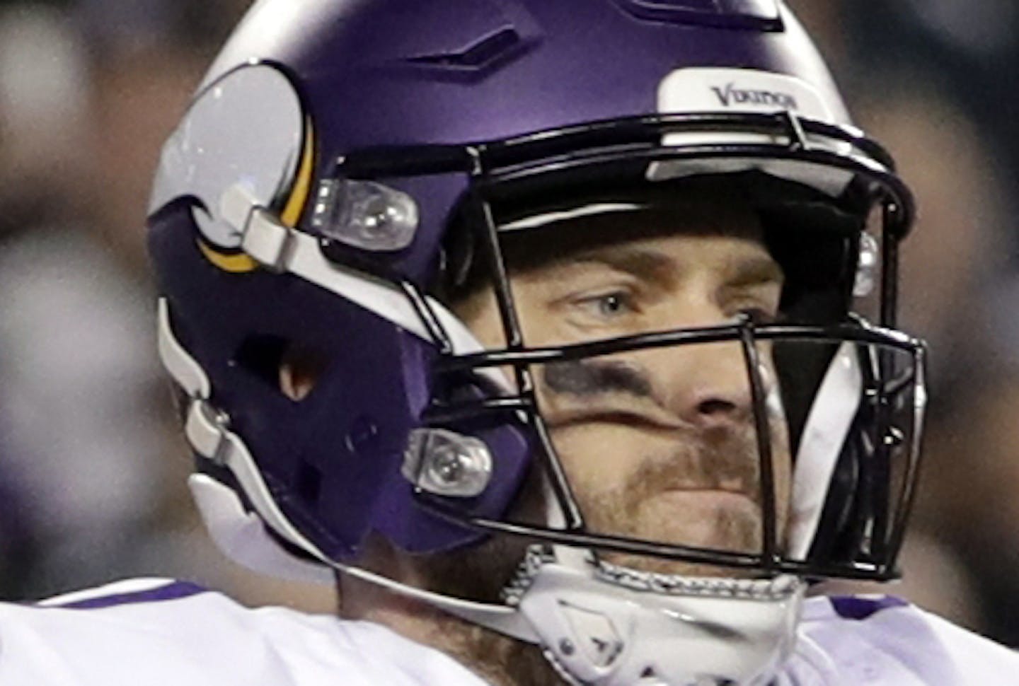 FILE - In this Sunday, Jan. 21, 2018, file photo, Minnesota Vikings quarterback Case Keenum throws during the first half of the NFL football NFC championship game against the Philadelphia Eagles in Philadelphia. Keenum plans to sign with Denver when free agency opens Wednesday, March 14, ESPN reported early Tuesday. (AP Photo/Matt Slocum, File)