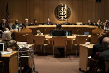 The Board of Regents interviewed Joan Gabel, the sole finalist for University of Minnesota president, on the University of Minnesota campus in Minneap