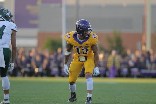 Three surgeries and stroke can't stop 25-year-old Mankato linebacker
