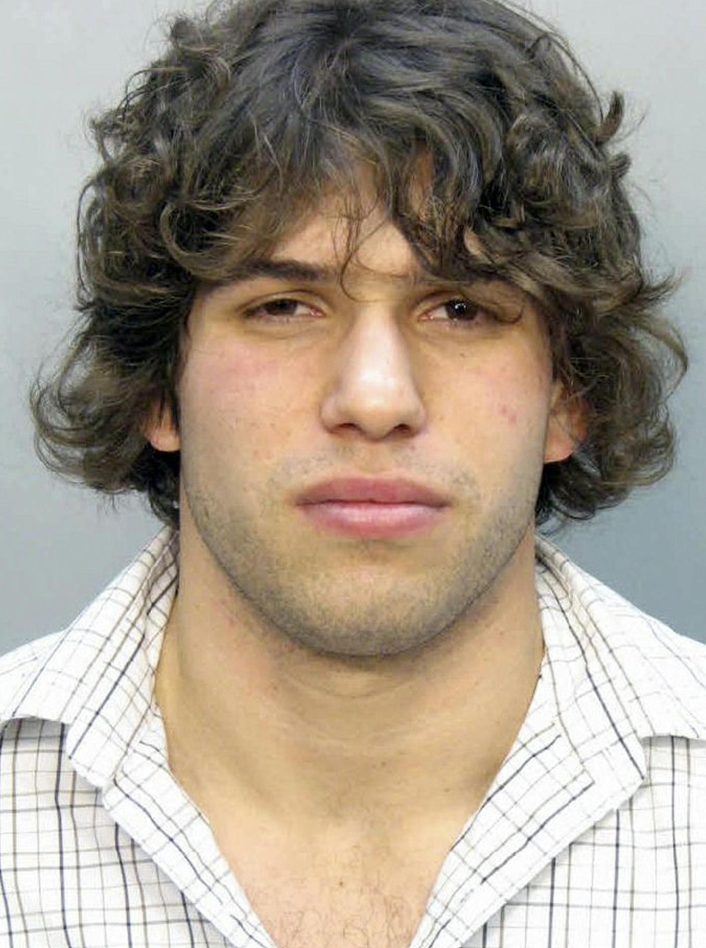 (NYT91) UNDATED -- March 26, 2008 -- AFGHAN-U.S.-AMMO-5 -- A Miami-Dade booking photo of Efraim E. Diveroli, the president of AEY, Efraim E. Diveroli, who worked out of a Miami Beach building. (Courtesy of Miami-Dade Police Department/The New York Times) **Only for use with NYT story entitled AFGHAN-U.S.-AMMO. All other use strictly prohibited. ORG XMIT: NYT91