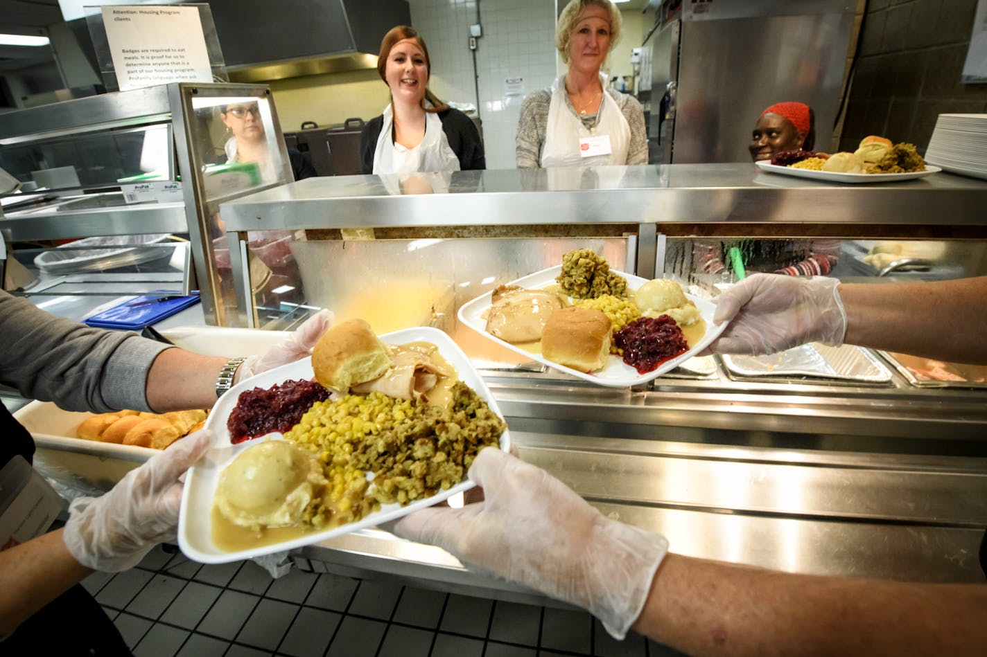 In 2017, the Salvation Army served more than 500 free Thanksgiving meals at Harbor Light Center in Minneapolis. This year it's switching to a turkey distribution.