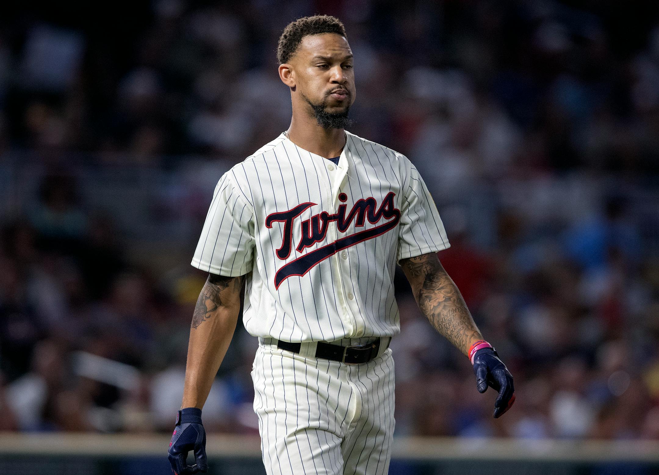 Byron Buxton's ninth-inning blast landed just to the left of the foul pole, a drive that had the Target Field crowd cheering, then groaning as it went foul.