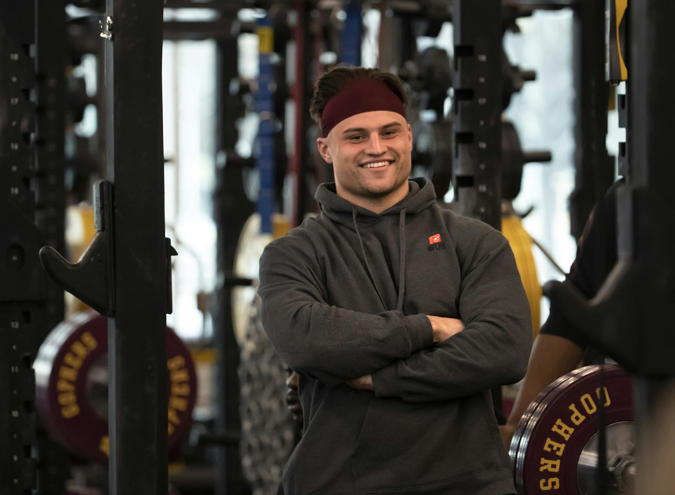 The Minnesota Gophers are held their annual "Pro Day," where departing players work out for NFL scouts. Blake Cashman had a very good trip to the NFL Combine last month. ]
brian.peterson@startribune.com
Minneapolis, MN Wednesday, March 27, 2019