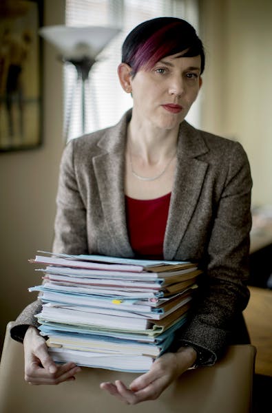 Sandra Feist, an immigration attorney in Minneapolis, says this fall her desk was overwhelmed with requests for additional paperwork from the governme