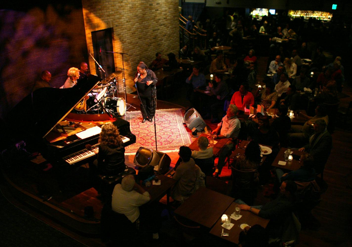 Debbie Duncan singing Monday night in the new Dakota Bar &amp; Grill.