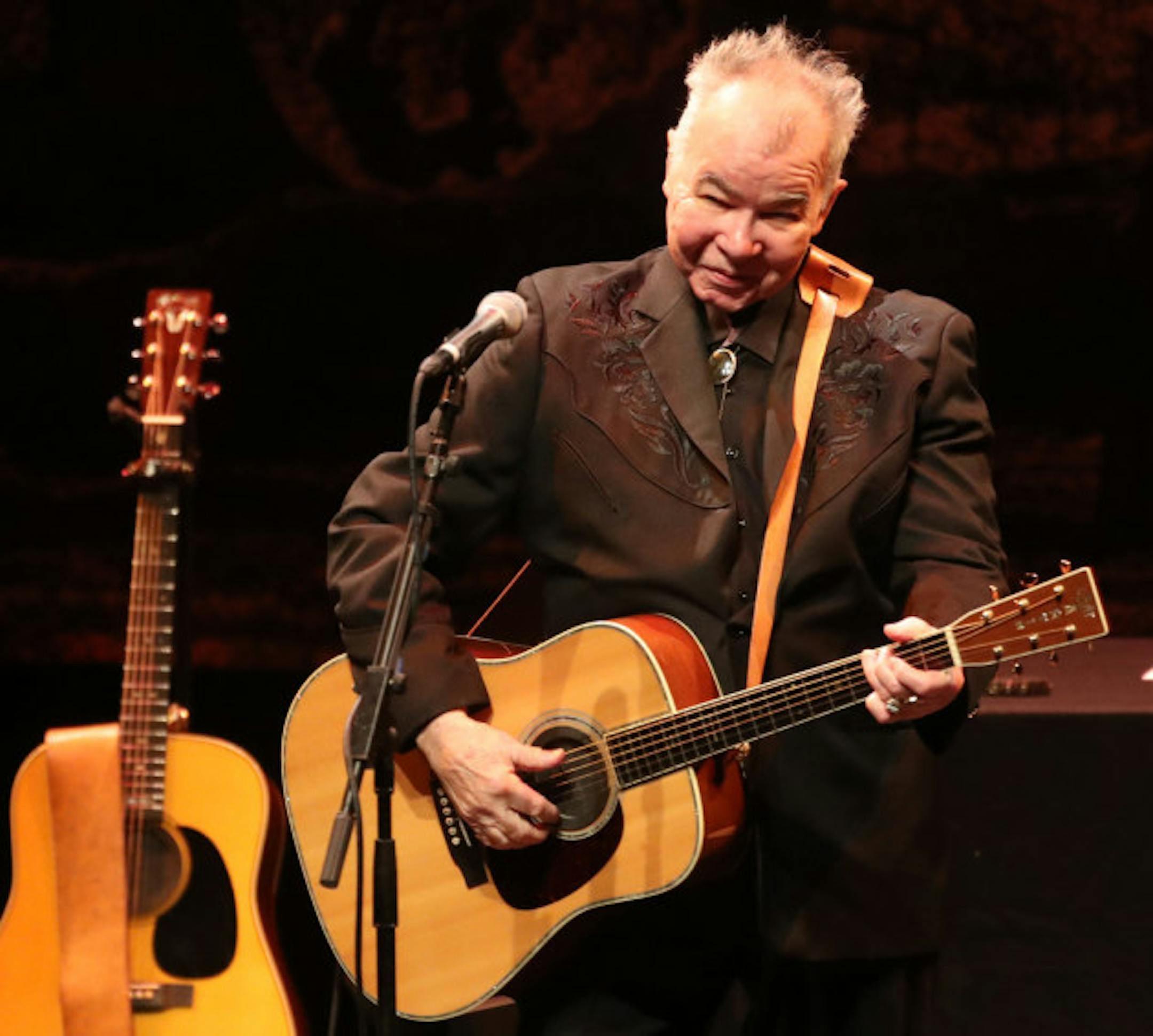 John Prine in 2019 at Northrop/ Star Tribune photo by David Joles
