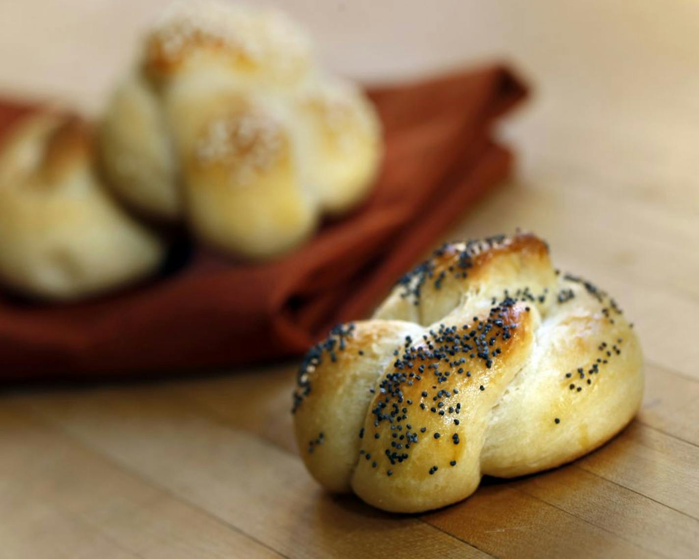 A versatile dough makes a variety of dinner rolls.