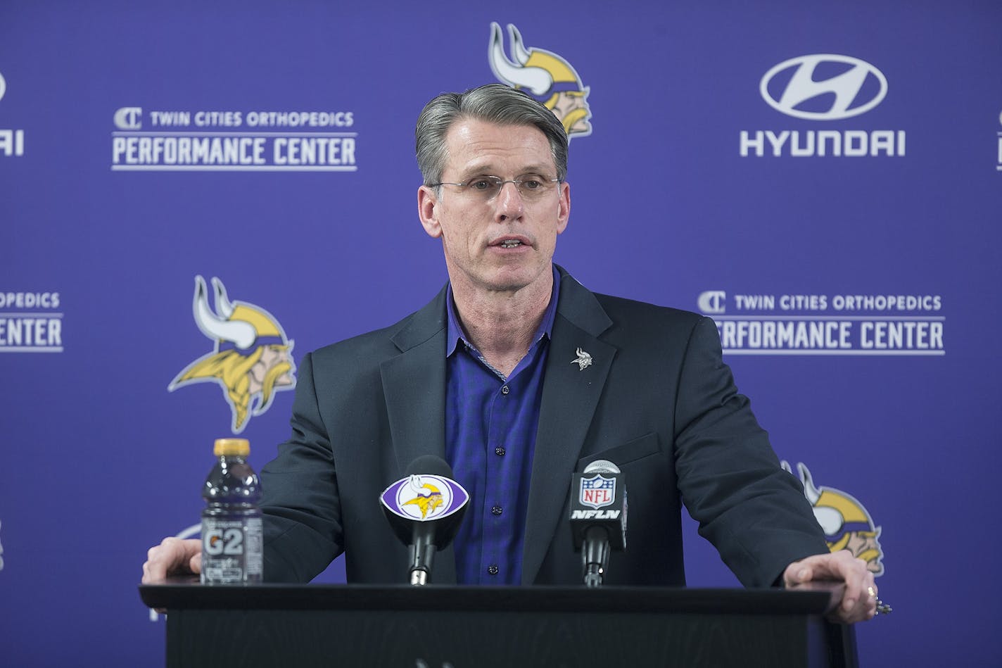 Minnesota Vikings general manager Rick Spielman